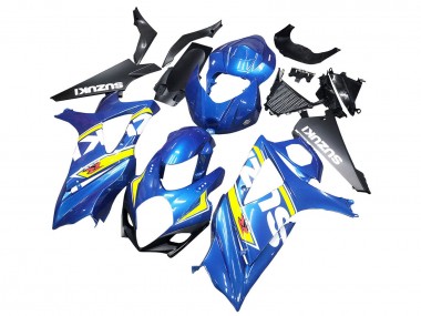Purchase 2007-2008 Suzuki GSXR 1000 Motorcycle Fairings - Blue Yellow Black Canada