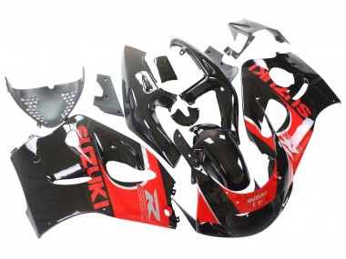 Purchase 1996-2000 Suzuki GSXR 600 / GSXR 750 Motorcycle Fairings - Black Red Canada