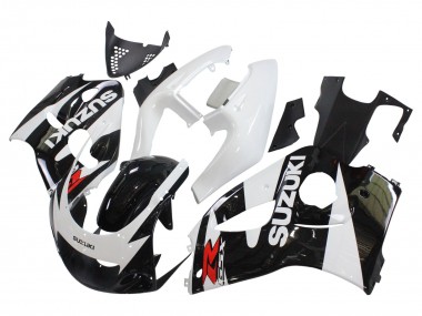 Purchase 1996-2000 Suzuki GSXR 600 / GSXR 750 Motorcycle Fairings - Black White Canada