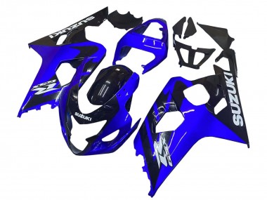 Purchase 2004-2005 Suzuki GSXR 600 / GSXR 750 Motorcycle Fairings - Blue Black White Decal Canada