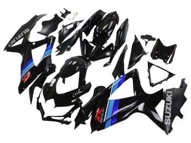 Purchase 2008-2010 Suzuki GSXR 600 / GSXR 750 Motorcycle Fairings - Glossy Black Blue Canada