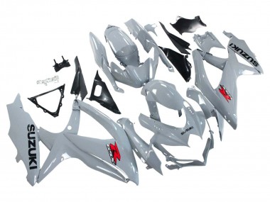 Purchase 2008-2010 Suzuki GSXR 600 / GSXR 750 Motorcycle Fairings - Glossy Grey Canada