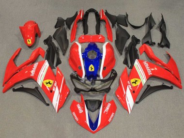 Purchase 2015-2018 Yamaha YZF R3/R25 Motorcycle Fairings - Red White Blue Canada