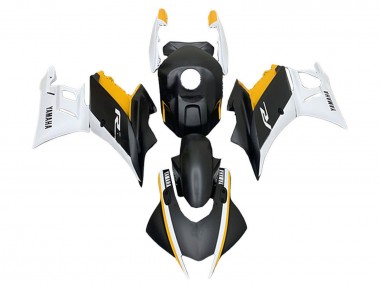Purchase 2019-2021 Yamaha YZF R3/R25 Motorcycle Fairings - White Yellow Matte Black Canada