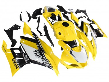 Purchase 2019-2021 Yamaha YZF R3/R25 Motorcycle Fairings - Yellow White Black Stripe Canada