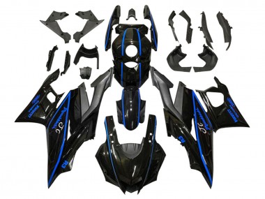 Purchase 2022-2024 Yamaha YZF R3/R25 Motorcycle Fairings - Glossy Black Blue Canada