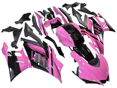 Purchase 2022-2024 Yamaha YZF R3/R25 Motorcycle Fairings - Pink Glossy Black Monster Canada