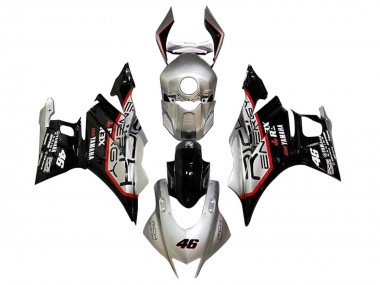 Purchase 2022-2024 Yamaha YZF R3/R25 Motorcycle Fairings - Silver Red Black 46 Canada