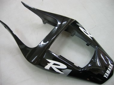 Purchase 2000-2001 Yamaha YZF 1000 R1 Motorcycle Fairings - Glossy Black White Decal Canada