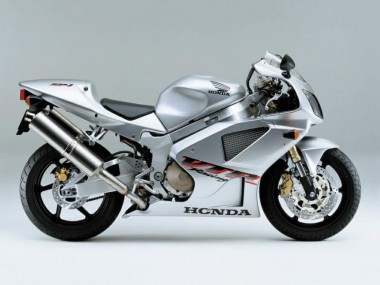 Purchase 2000-2006 Honda VTR1000 Motorcycle Fairings - Silver White Racing Canada