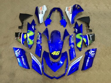 Purchase 2010-2013 Kawasaki Z1000 Motorcycle Fairings - White Blue Yellow Monster Canada