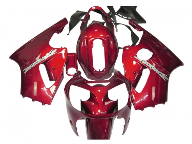 2000-2001 Kawasaki ZX12R Motorcycle Fairings - Candy Red Canada