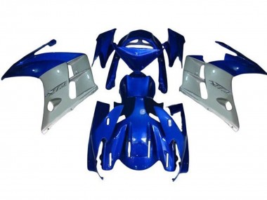 Purchase 2007-2012 Yamaha FJR1300 Motorcycle Fairings - Blue Silver Canada
