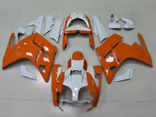 2013-2015 Yamaha FJR1300 Motorcycle Fairings - Orange White Canada