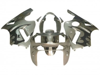 Purchase 2000-2001 Kawasaki ZX12R Motorcycle Fairings - Silver Black Tribal Canada