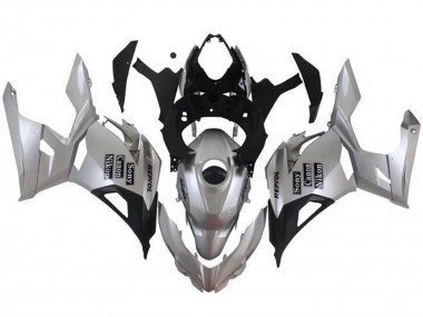 Purchase 2018-2024 Kawasaki Ninja 400 Motorcycle Fairings - Silver Black Repsol Canada