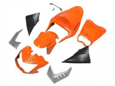 Purchase 2003-2006 Kawasaki Z1000 Motorcycle Fairings - Orange Matte Black Canada
