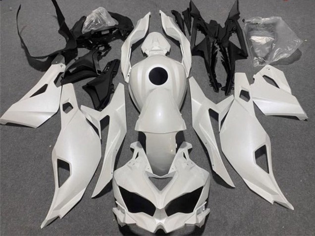 2019-2025 Kawasaki ZX25R ZX-25R Motorcycle Fairings - Pearl White Canada
