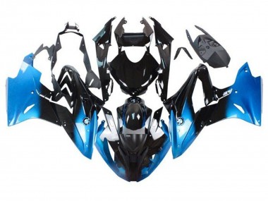 Purchase 2017-2018 BMW S1000RR Motorcycle Fairings - Blue Glossy Black Fade Canada