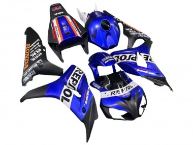 Purchase 2006-2007 Honda CBR1000RR Motorcycle Fairings - Blue White Red Matte Black Repsol Canada