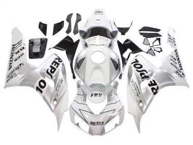 Purchase 2006-2007 Honda CBR1000RR Motorcycle Fairings - White Silver Black Repsol Canada