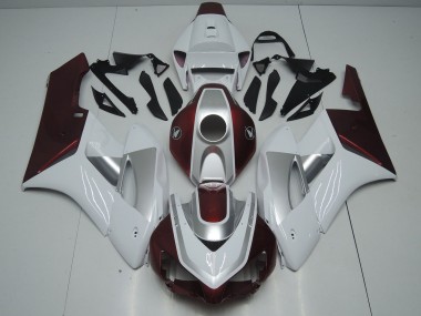 Purchase 2006-2007 Honda CBR1000RR Motorcycle Fairings - White Silver Glossy Black Canada