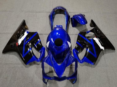 Purchase 2004-2007 Honda CBR600 F4i Motorcycle Fairings - Blue Glossy Black Canada