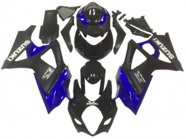 Purchase 2007-2008 Suzuki GSXR 1000 Motorcycle Fairings - Glossy Black Matte Black Blue Grey Canada