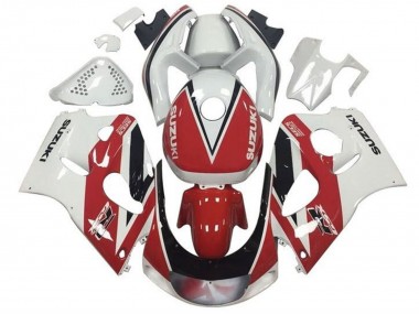 Purchase 1996-2000 Suzuki GSXR 600 / GSXR 750 Motorcycle Fairings - Red White Black Stripe Canada