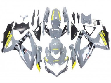 Purchase 2008-2010 Suzuki GSXR 600 / GSXR 750 Motorcycle Fairings - Nardo Grey Yellow Black Canada