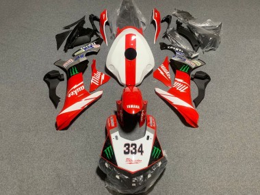 Purchase 2015-2019 Yamaha YZF 1000 R1 Motorcycle Fairings - White Red Black Green Monster Milwaukee 334 Canada