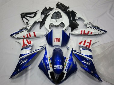 Purchase 2004-2006 Yamaha YZF 1000 R1 Motorcycle Fairings - White Blue Red Fiat Canada