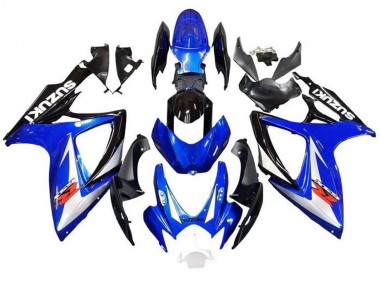 Purchase 2006-2007 Suzuki GSXR 600 / GSXR 750 Motorcycle Fairings - Blue White Black Red Canada