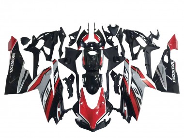 Purchase 2017-2022 Honda CBR250RR Motorcycle Fairings - Red Silver Glossy Black Canada