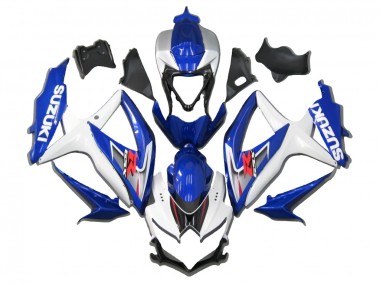 Purchase 2008-2010 Suzuki GSXR 600/750 Motorcycle Fairing - White Blue Red Canada