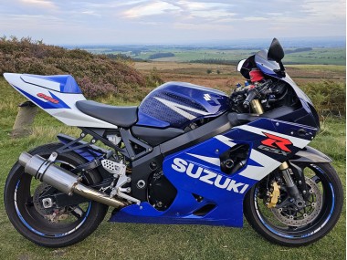 Purchase 2004-2005 Suzuki GSXR 600 Motorcycle Fairings - Blue White Red Canada