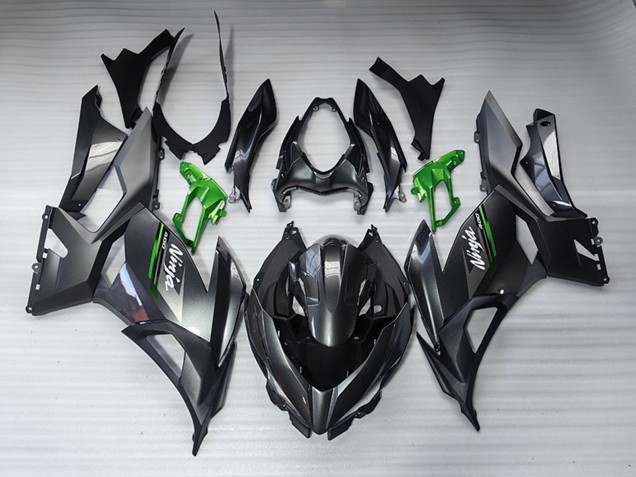 2018-2024 Kawasaki EX400 Motorcycle Fairings - Glossy Black Matte Black Green White Canada