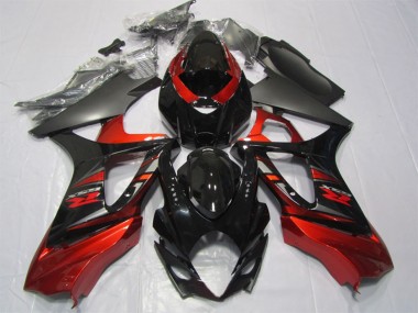 Purchase 2007-2008 Suzuki GSXR 1000 Motorcycle Fairing Kits - Red Glossy Black Canada