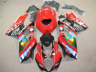 Purchase 2004-2005 Suzuki GSXR 600 Motorcycle Fairings - Red Blue Green Black JOMO Canada
