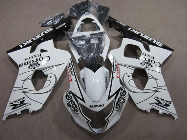 Purchase 2004-2005 Suzuki GSXR 600 Motorcycle Fairings - White Black Corona Extra Motul Canada