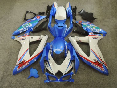 Purchase 2008-2010 Suzuki GSXR 600 Motorcycle Fairings - White Blue Red Green Canada