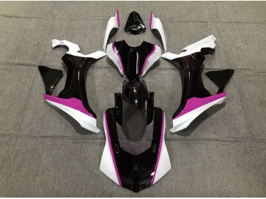 2015-2019 Pink Black and White Yamaha R1 Motorcycle Fairings